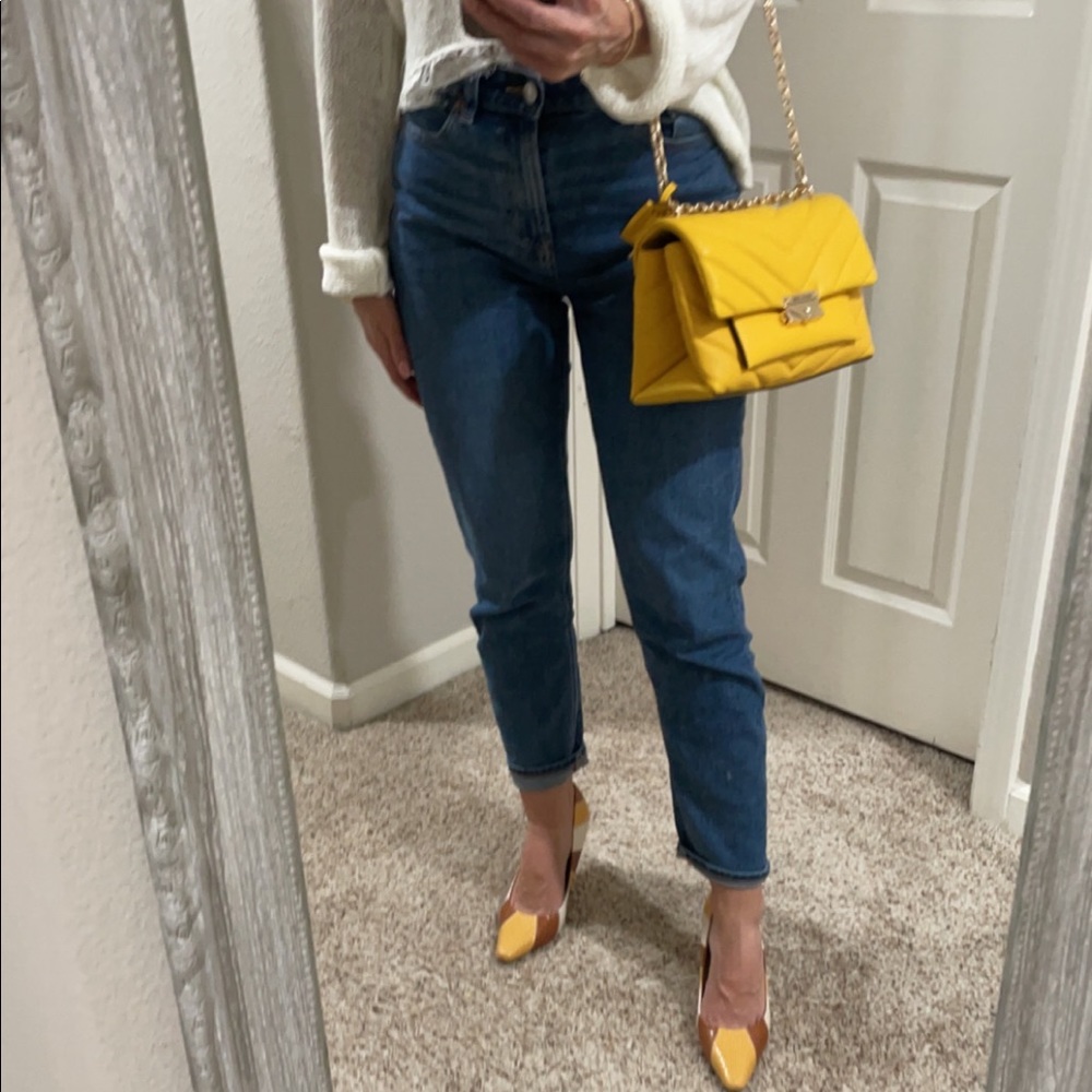 Michael Kors Yellow bag, wore only once.
